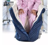 Winter Wheelchair Blanket for Elderly Disabled - Waterproof Fleece Lined Warming Leg Wrap Cover 130cm Length
