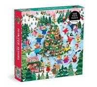 Winter Whirl 500 Piece Family Puzzle, Mudpuppy,