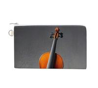 Winter White Owl Wallet for Men Women Canvas Coin Purse Zippered Change Holder with Secure Closure, Cello Model Kit, One Size, Cello Model Kit