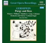 Winter:Williams:Long:Engel - GERSHWIN: Porgy and Bess