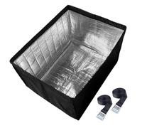 Winter Window Air Conditioning Cover, Insulated Protective Cover with Adjustable Buckles, Warm Dust Cover for Outdoor Window Machines for Outdoor Window Air Conditioners
