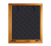 Winter Window Insulation - Clear Weather Protection Panel, Draft Reduction Shield, Lightweight Install Material, Heat Conservation Covering Solution | for Bedroom Living Space House Cold Season Warmth