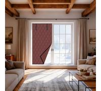 Winter Window Insulation Kit Insulated Window Cover Soundproof Heavy Duty Roll-Up Windows Blanket Fit Most Room RV Windows(Brown,191x249cm/75x98in)