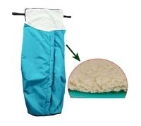 Winter Windproof Waterproof Plush Fleece Lining Wheelchair Warmer Cover Wheel Chair Blanket for Patients Elders for Wheelchair Users(A)