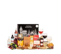 Winter Wishes Christmas Hamper - Festive Food Basket - Chocolate Treats - Sweet Gift - Corporate Gifting - Staff Rewards