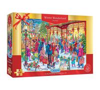Gibson's 1000 pcs Winter Wonderland special edition xmas jigsaw puzzle