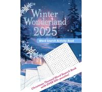 Winter Wonderland 2025 Word Search Activity Book