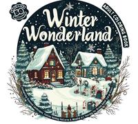 Winter Wonderland Adult Coloring Book: Enchanting Seasonal Landscapes, Festive Holiday Patterns & Mindful Art Therapy for Stress Relief (Large Print)