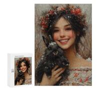 Winter Wonderland Bunny-4 Puzzle 1000 Teile Schwer Puzzle Spielzeug Lernspiel Impossible Herausforderungsspielzeug Für Erwachsene Kinder 300 PCS