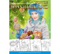 Winter Wonderland. Christmas coloring book for adults: Grayscale & Line art Coloring book (Christmas Coloring books)