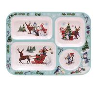 Winter Wonderland Compartment Tray - Light Blue