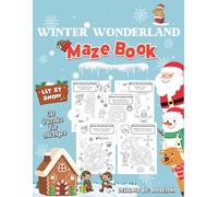Winter Wonderland Maze Book