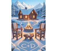 Winter Wonderland Password Log Notebook: Password Log For Log Cabin Lovers - 6x9 120 Page College Ruled Lined Paper