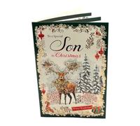 Winter Wonderland Wishes Design To A Special Son Christmas Card