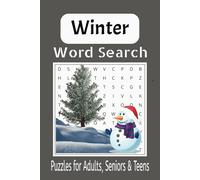Winter Word Search Book: A Puzzle Book about Beauty of the Winter Season, Snowy Word Search Adventure and Magic of Winter