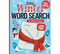 Winter Word Search Book: Winter Word Search Large Print: 100 Cozy Puzzles for Adults & Seniors - Brain Training, Stress Relief & Relaxation with ... Large Print Word Search Collection)