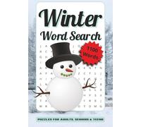 Winter Word Search: Chill Out with Cozy Word Hunts Inspired by Snow, Holidays, and Winter Fun