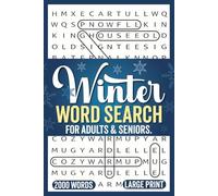 Winter Word Search for Adults: 2000 Cozy Words - 100 Themed Puzzles for Adults, Seniors