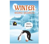 Winter Word Search for Adults: Holiday and Winter Word Finds Brain Activity Book for Adults and Seniors | Size 6"x9" inches 450 Plus Words with Solutions