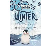 Winter Word Search for Adults Large Print: Find 2100 Frosty Words | 105 Activity Themed Puzzle Book for Teens and Seniors