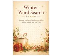 Winter Word Search for Adults: Seasonal word searches for cozy nights, holiday spirit & new year's fun