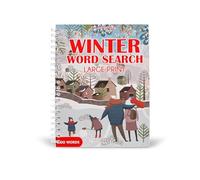 Winter Word Search Large Print: Fun and Challenging Word Find Puzzles for Adults