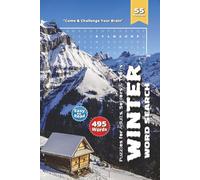 Winter Word Search Puzzle Book: Serendipity Word Searches Featuring Frosty Mornings, Soft Blankets & Peaceful Evenings | 6x9 Inches, 110 Pages | Over ... A Joyful Journey to Discover Calm in the Cold