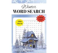 Winter Word Search Puzzle Book: Winter Word Searches with Easy to Read Print about winter season, cold weather, wintertime and More | 6x9 inches, 110 ... … Gift for Vacations, Holidays and Free Times