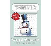 Winter Word Search Puzzle Book: Word Searched with Easy to Read Print about Snow, Cozy and More | 6 x 9 inches, 110 Pages | 50+ Puzzles … Gift for Vacation, Holiday and Free Times