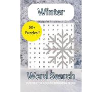 Winter Word Search Puzzle Book: Word Searches with Easy to Read Print about Winter, Snow, Cool Season and More | 6x9 inches, 110 pages | 50+ Puzzles | Gift for Vacations, Holidays and Free Time