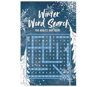 Winter Word Search Puzzle Book: Word Searches with Easy to Read Print about Winter Themed Puzzle, Snow and More | 6x9 inches, 111 pages | 50+ Puzzles... Gift for Vacations, Holidays and Free Times