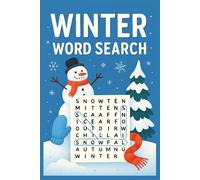 Winter Word Search Puzzle Book: Word Searches with Easy to Read Print about Winter words, Cozy Winter Puzzles, Adults Winter Activity Book and More | ... ...Gifts for Vacations, Holidays, Free Times