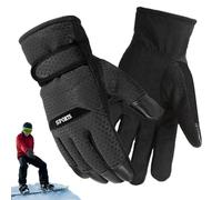Winter Work Gloves - Biker Gloves For Men Motorcycle,Warm For Cold Weather Thick Insulated Winter Motor Cycle Windproof Thermal Biker