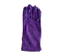 Winter Work Gloves- Thermal Gloves Sequin Bling Performance For 80s Or 90s Dress Up & Rave Party