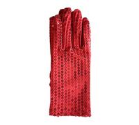 Winter Work Gloves- Thermal Gloves Sequin Bling Performance For 80s Or 90s Dress Up & Rave Party