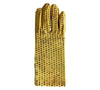 Winter Work Gloves- Thermal Gloves Sequin Bling Performance For 80s Or 90s Dress Up & Rave Party
