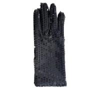Winter Work Gloves- Thermal Gloves Sequin Bling Performance For 80s Or 90s Dress Up & Rave Party