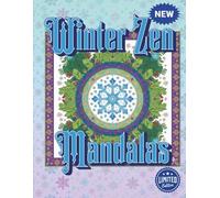 Winter Zen Mandalas: Adult Coloring book