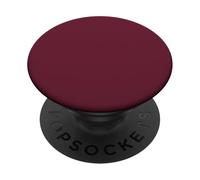 Winterberry Burgundy Deep Wine Red Aesthetic Solid Color PopSockets Adhesive PopGrip