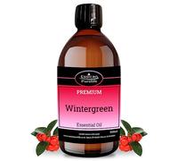 Wintergreen Essential Oil, 100% Natural Pure Oil Wintergreen Oil, Therapeutic Grade for Skin Care & Hair Oil - Relaxing, Soothing & Refreshing Oil, Crisp, Woody Scent - Vegan & UK Made - 500ml