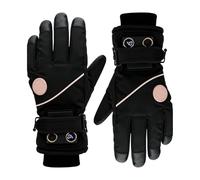 Winterhandschuhe mit Heizelementen3 Touchscreen Stufen Aufladbare Elektrische Handwärmer | Herren Elektrohandschuhe | Für Skifahren Snowboarden Eisfischen Camping Wandern Gehen Outdoor Arbeit