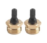Winterize Blow Out Plug Adapter for Water Pipes Brass Construction Provide Robust Defense Against Winter Freeze Damage Anti Freeze Blow Out Plug Brass Construction Guards Against Freezing for Campers