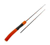 Winterized Fishing Rod Carbon Construction Stainless Eye Guide EVA Comfortable Handle Equipment Accessories Hard Soft Tip Ice Rod