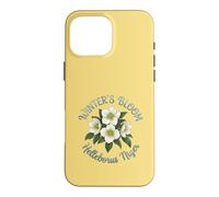 Winter's Flower Helleborus Niger Case for iPhone 16 Pro Max