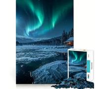 Winter's Magic Adult Jigsaw1000 Pieces Mental Recall Game High Accuracy Cutting Craft Quiet Time Mind Exercise at Home (38x26cm)
