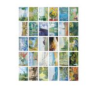 Wintertime Crafts Claude Monet Postcard Set: Pack of 30 Impressionist Art Print Postcards