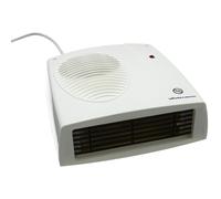 Winterwarm WWDF20N Ipx2 Rated Downflow Fan Heater, 2000 W, White