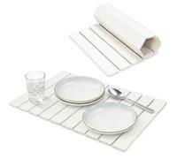 Wintfarm Stone Drying Mat Kitchen,40×60cm Foldable Stone Dish Quick Drying Mats for Kitchen,Reusable Diatomite Drying Mat for Sink Dish Rack Marble Worktop (40×60 cm)