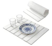 Wintfarm Stone Drying Mat Kitchen,40x30cm Foldable Stone Dish Quick Drying Mats for Kitchen,Reusable Diatomite Drying Mat for Sink Dish Rack Marble Worktop (30×40 cm)