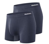 Winthome Mirco Modal Mens Underwear Trunks, Super Breathable and Soft Mens Boxer Multipack of 2, Comfortable Covered Waistband, No Itchy Labels Underpants